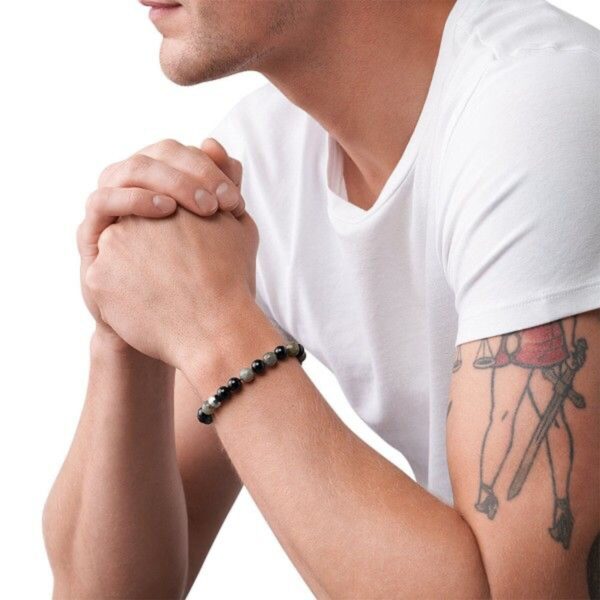 Men's Bracelet Diesel BEADS Stainless steel - Image 2
