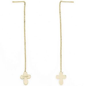 Ladies' Earrings Amen CROCE GOLD