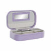 Jewelry box DKD Home Decor 8424001859924 Mirror Lilac Polyurethane 18 x 10 x 5 cm - Image 3
