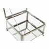 Jewelry box DKD Home Decor Crystal Metal 16 x 16 x 10 cm Silver Transparent - Image 3