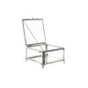 Jewelry box DKD Home Decor Crystal Metal 16 x 16 x 10 cm Silver Transparent - Image 2