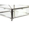 Jewelry box DKD Home Decor Transparent Silver Metal Crystal 25 x 21 x 10 cm - Image 2