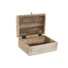 Jewelry box DKD Home Decor 25,5 x 20 x 10,5 cm Natural Mango wood (2 Units) - Image 2