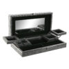 Jewelry box Home ESPRIT Green Silver Wood Aluminium 38 x 20 x 7,5 cm - Image 4