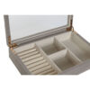 Jewelry box Home ESPRIT Beige Crystal 29,5 x 19,5 x 6 cm - Image 2