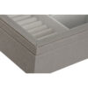 Jewelry box Home ESPRIT Beige Crystal 29,5 x 19,5 x 6 cm - Image 4
