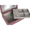Jewelry box Home ESPRIT Cream Magenta 27 x 19 x 9 cm - Image 2