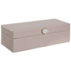 Jewelry box Home ESPRIT Light Pink 28,5 x 12,5 x 5,5 cm - Image 4