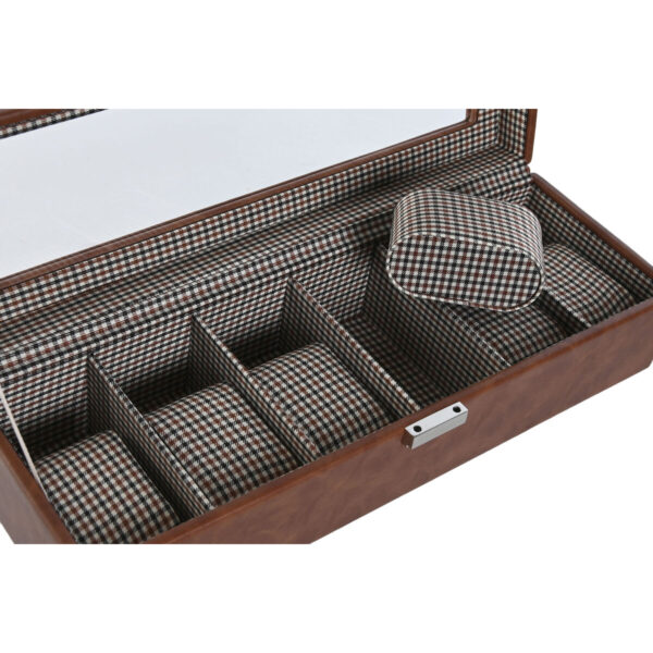Jewelry box Home ESPRIT Brown Crystal 33 x 11,5 x 9 cm - Image 2