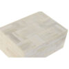 Jewelry box Home ESPRIT Bone Mango wood 18 x 13 x 7,7 cm (2 Pieces) - Image 2