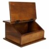 Jewelry box Alexandra House Living Dark brown Brass Mango wood 19 x 13 x 24 cm - Image 3