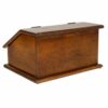 Jewelry box Alexandra House Living Dark brown Brass Mango wood 19 x 13 x 24 cm - Image 4
