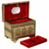 Jewelry box Alexandra House Living Golden Aluminium MDF Wood 17 x 13 x 27 cm - Image 2
