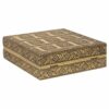 Jewelry box Alexandra House Living Golden Aluminium MDF Wood 15 x 7 x 30 cm - Image 5