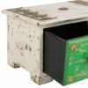 Jewelry box Alexandra House Living White Green Brass MDF Wood 15 x 10 x 36 cm 3 drawers - Image 7