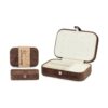 Jewelry box Brown Velvet (16,2 x 6 x 11,5 cm) (12 Units) - Image 3