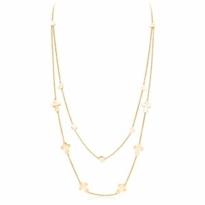 Ladies' Necklace Amen CROCI CUORI DOPPIA