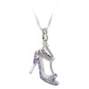 Woman's charm link Glamour GS4-19 | Purple (4 cm) - Image 2
