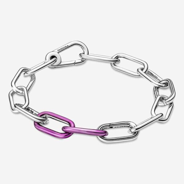 Ladies' Beads Pandora PURPLE DOUBLE LINK - Image 5