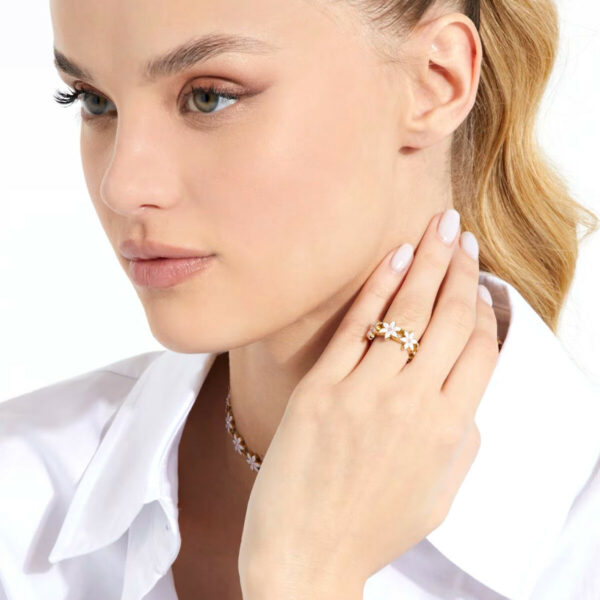 Ladies' Ring Guess JUBR04132JWYGWH54 14 - Image 2