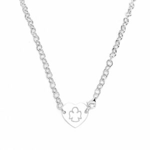 Ladies' Necklace Amen CUORE E ANGELO CUSTODE