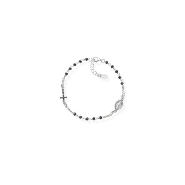 Ladies' Bracelet Amen BRO25BNZ3 Black - Image 2
