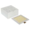 Jewelry box Versa Squared White (16 x 8 x 16 cm) - Image 2