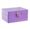 Jewelry box DKD Home Decor 23 x 17 x 10 cm Lilac Polyurethane MDF Wood - Image 3