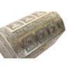 Jewelry box DKD Home Decor 25 x 15,5 x 18 cm Champagne Beige Wood Aluminium - Image 2