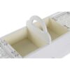 Jewelry box DKD Home Decor Crystal White Ivory MDF Wood 30 x 17 x 24 cm - Image 4