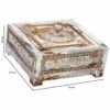 Jewelry box Alexandra House Living Blue Grey Mango wood 19 x 10 x 19 cm - Image 3