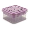 Jewelry box Purple Transparent Plastic 24,5 x 11,5 x 26 cm (12 Units) - Image 2